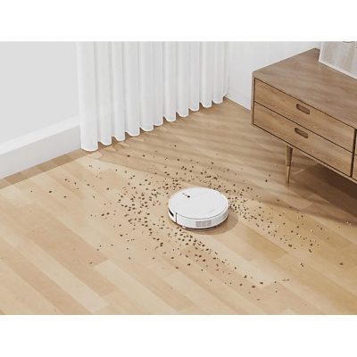 Robot aspirador - DREAME F9, 40 W, Potencia de succión 2,5 kPa, Depósito 0,6 l, Autonomía 150 min, Blanco