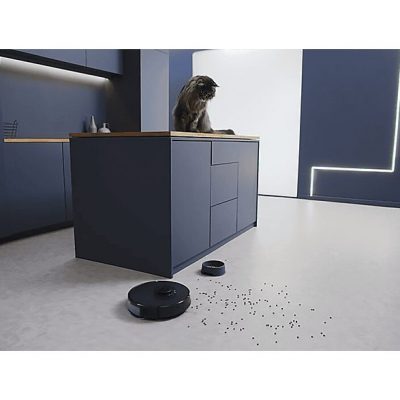 Robot aspirador - ROWENTA RR8575WH, 8575 W, Potencia de succión 2,7 kPa, Depósito 4,1 l, Autonomía 120 min, Negro