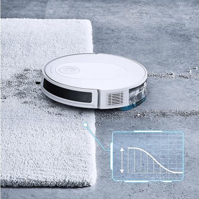Robot aspirador - ROWENTA X-Plorer  Series 70 RR8477, 1 kW, Potencia de succión 2,3 kPa, Depósito 0,4 l, Autonomía 120 min, Branco