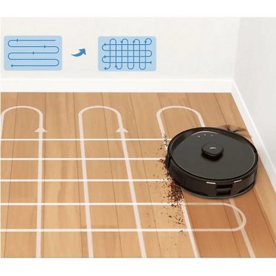 Robot aspirador - TP-LINK Tapo RV30 Max Plus, 1 kW, Potencia de succión 5300 kPa, Depósito 1 l, Autonomía 120 min, Black