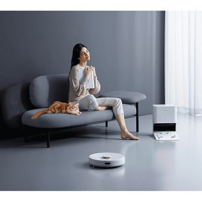 Robot aspirador - XIAOMI Robot Vacuum X10, 46 W, Potencia de succión 4 kPa, Depósito 400 ml, Autonomía 180 min, Blanco