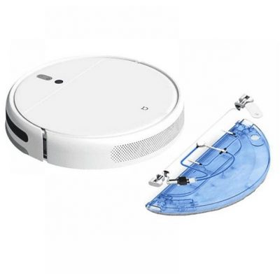 Robot aspirador - XIAOMI X-SKV4093GL, 14 W, Potencia de succión 2,5 kPa, Depósito 0,2 l, Autonomía 150 min, Blanco