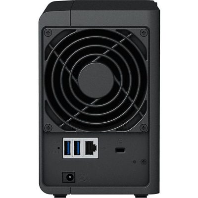Servidor NAS  - DS223 SYNOLOGY, HDD, SSD Negro