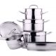 Set Batería - TEKA Set Batería Inducción, 1 l, Acero inoxidable, Inox