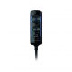 Subwoofer coche  - CW-DRA8 JVC, Negro